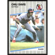 1989 Fleer #474 Chili Davis