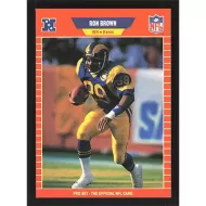 1989 Pro Set #196 Ron Brown