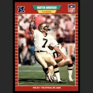 1989 Pro Set #261 Morten Andersen