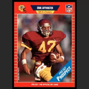 1989 Pro Set #522 Erik Affholter
