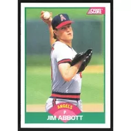 1989 Score Rookie & Traded #88T Jim Abbott