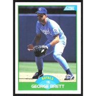 1989 Score #75 George Brett Error - At age 33