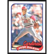 1989 Topps #107 Jose DeLeon