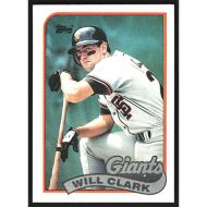 1989 Topps #660 Will Clark