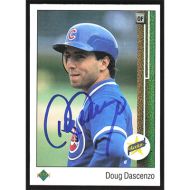 1989 Upper Deck #10 Doug Dascenzo Star Rookies Autographed