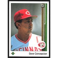 1989 Upper Deck #196 Dave Concepcion