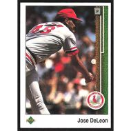 1989 Upper Deck #293 Jose DeLeon