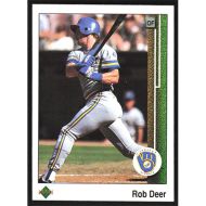 1989 Upper Deck #442 Rob Deer