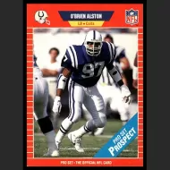 1989 Pro Set #524 O'Brien Alston