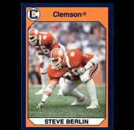 1990-91 Clemson Collegiate Collection #54 Steve Berlin