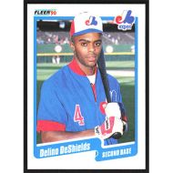 1990 Fleer Update #U-27 Delino DeShields