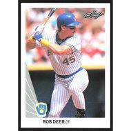 1990 Leaf #322 Rob Deer