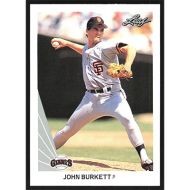 1990 Leaf #384 John Burkett