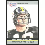 1990 Pro Set Super Bowl MVPs #13 Terry Bradshaw