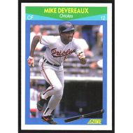 1990 Score Rising Stars #90 Mike Devereaux