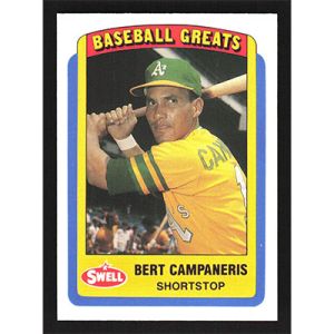 1990 Swell Baseball Greats #121 Bert Campaneris