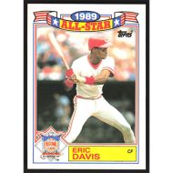 1990 Topps Glossy All-Stars #7 Eric Davis