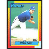 1990 Topps Traded #25T Storm Davis