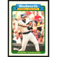 1990 Topps Woolworth's #11 Andre Dawson