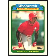 1990 Woolworth's Topps #10 Vince Coleman