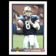 1991 Bowman #113 Troy Aikman