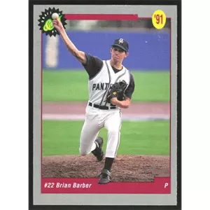1991 Classic Draft Picks #18 Brian Barber