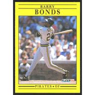 1991 Fleer #33 Barry Bonds