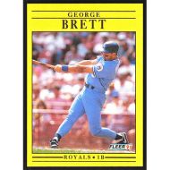 1991 Fleer #552 George Brett