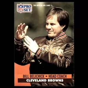 1991 Pro Set #126 Bill Belichick