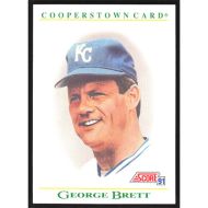 1991 Score Cooperstown #B5 George Brett