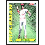 1991 Score #696 Eric Davis Rifleman