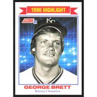 1991 Score #769 George Brett Highlights