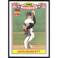 1991 Topps Rookies #5 John Burkett