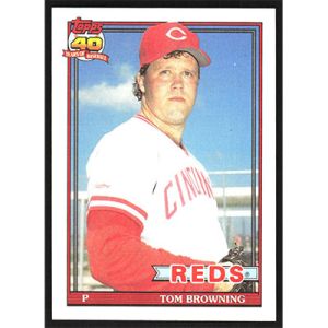 1991 Topps #151 Tom Browning