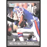 1991 Ultra #34 Melvin Bratton