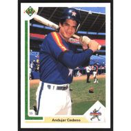 1991 Upper Deck #23 Andujar Cedeno Star Rookie