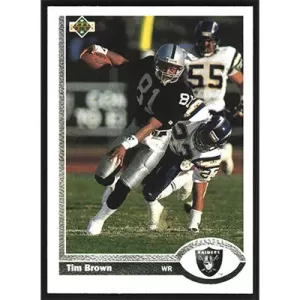 1991 Upper Deck #294 Tim Brown