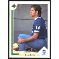 1991 Upper Deck #639 Storm Davis