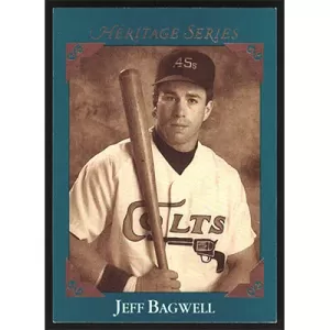 1992 Studio Heritage #BC-12 Jeff Bagwell
