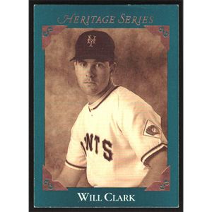 1992 Studio Heritage #BC-8 Will Clark