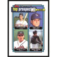 1992 Topps Gold Winners #126 R. Brogna/J. Jaha/R. Klesko/D. Staton