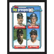 1992 Topps #179 C. Bernhardt/B. DeJardin/A. Moreno/A. Stankiewicz Top Prospects