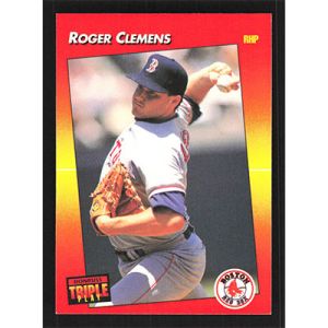 1992 Triple Play #216 Roger Clemens