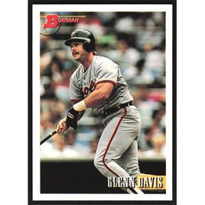 1993 Bowman #1 Glenn Davis