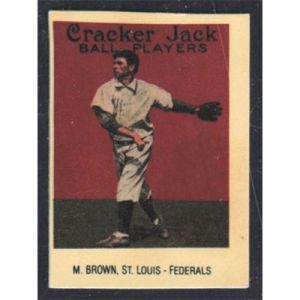1993 Cracker Jack 1915 Reprints #18 Mordecai Brown