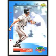 1993 Denny's Holograms #11 Will Clark