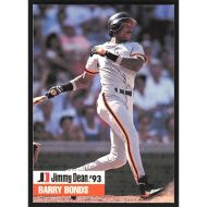 1993 Jimmy Dean #10 Barry Bonds