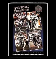 1993 SkyBox Premium Poster Cards #CB2 T. Aikman/M. Irvin/E. Smith/R. Maryland