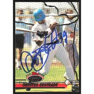 1993 Stadium Club #554 Orestes Destrade Autographed