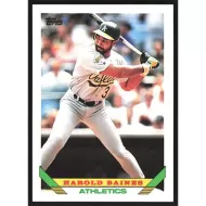 1993 Topps #345 Harold Baines